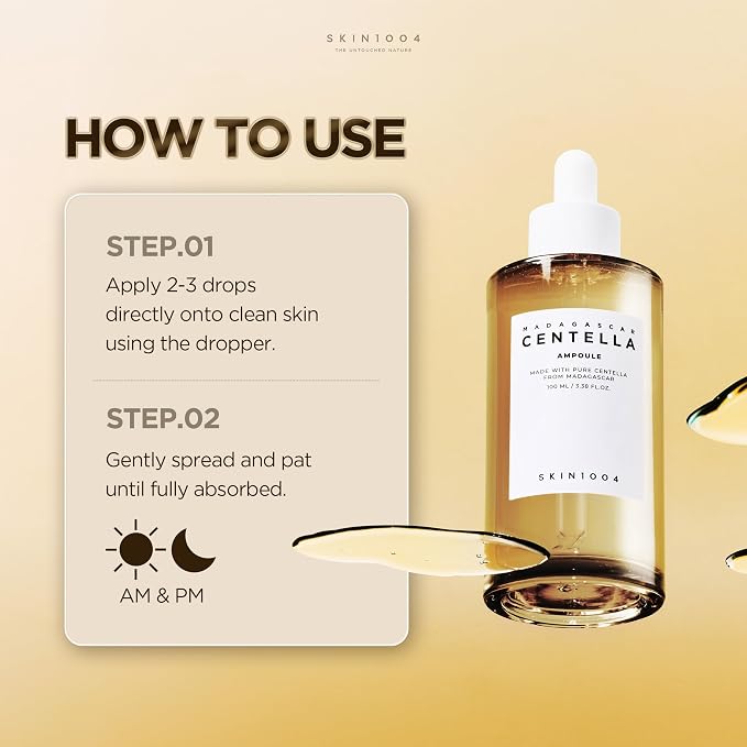 SKIN1004 Madagascar Centella Ampoule 100ml | Hydrating Face Serum