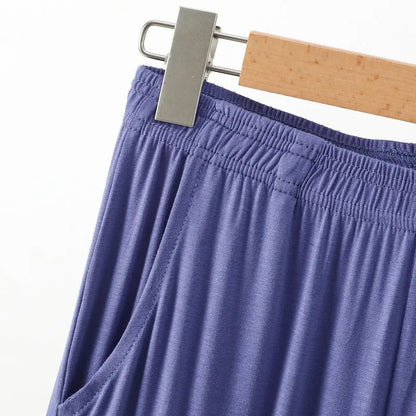 Women's Plus Size Wide Leg Pants – High Waist Casual Loose Trousers