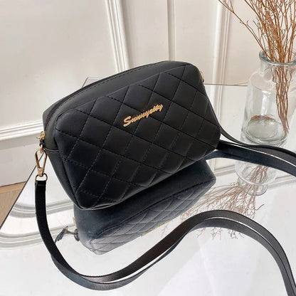 Quilted Crossbody Shoulder Bag