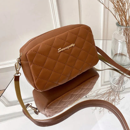 Quilted Crossbody Shoulder Bag