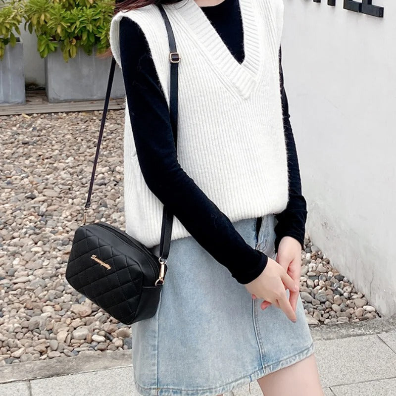 Quilted Crossbody Shoulder Bag