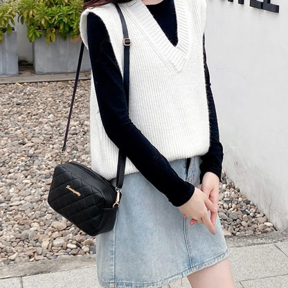 Quilted Crossbody Shoulder Bag