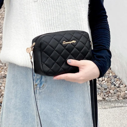 Quilted Crossbody Shoulder Bag