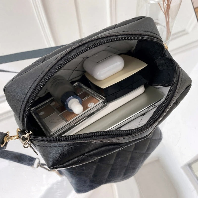 Quilted Crossbody Shoulder Bag