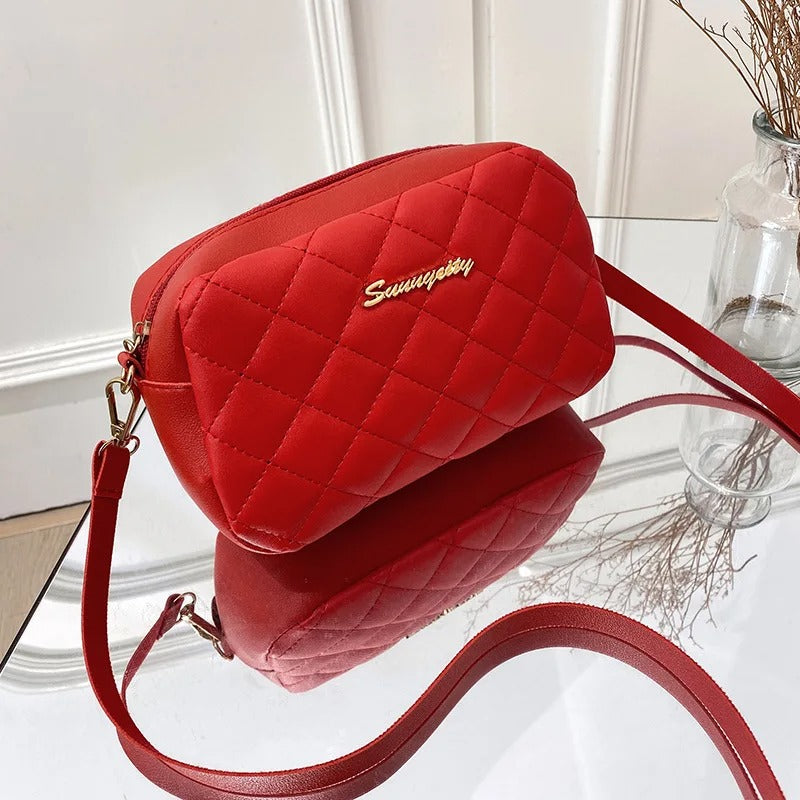 Quilted Crossbody Shoulder Bag