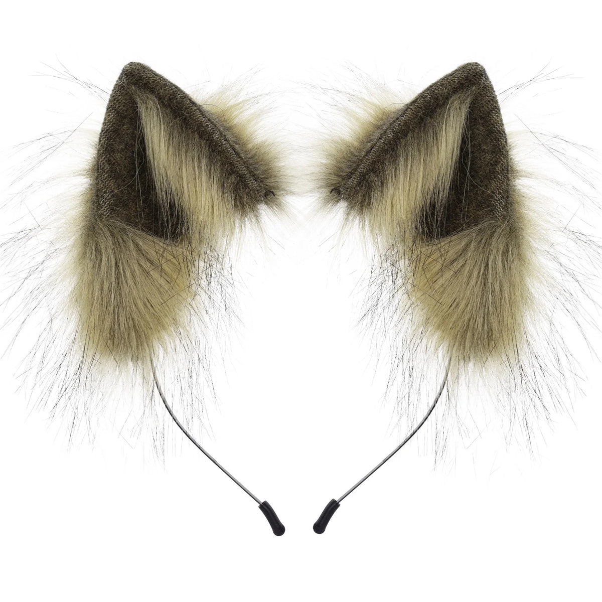 Plush Cat Ears Headband – Cute Furry Animal Ears Hair Hoop for Kids & Adults