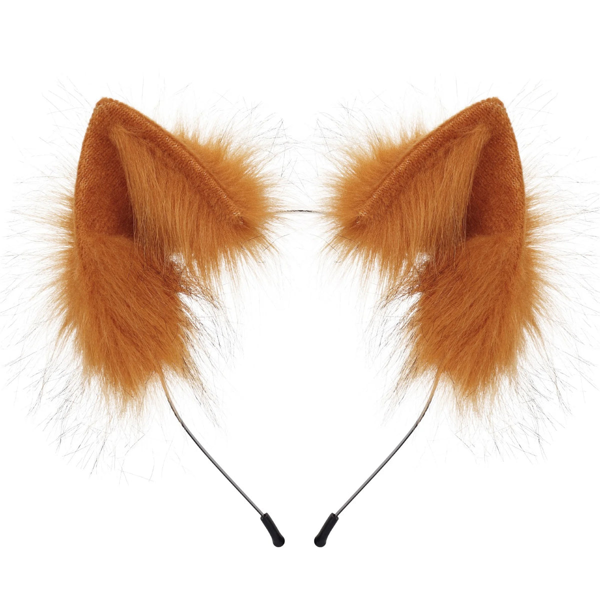 Plush Cat Ears Headband – Cute Furry Animal Ears Hair Hoop for Kids & Adults