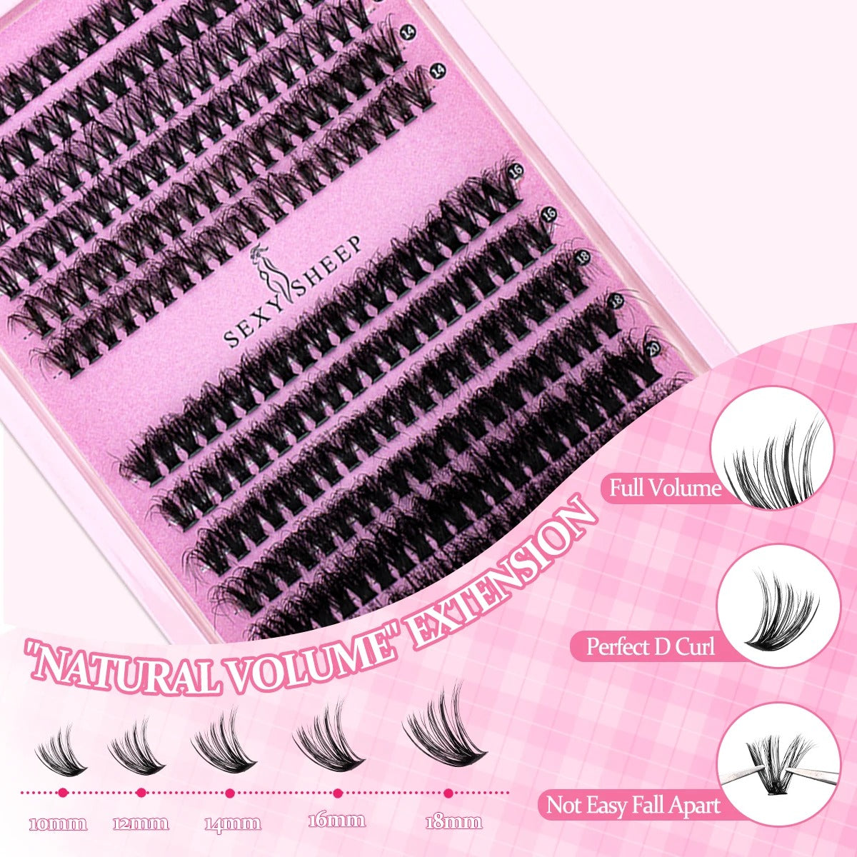 DIY Cluster Lashes