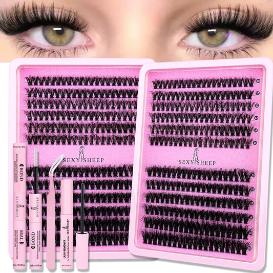 DIY Cluster Lashes