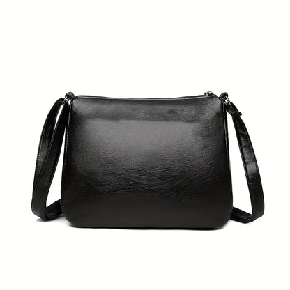 Leather Crossbody Shoulder Bag
