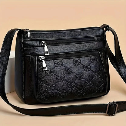 Leather Crossbody Shoulder Bag