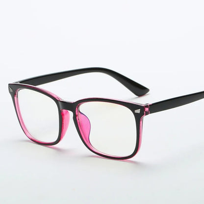 Fashion Square Blue Light Blocking Glasses for Men & Women – Full Frame Computer Eyewear