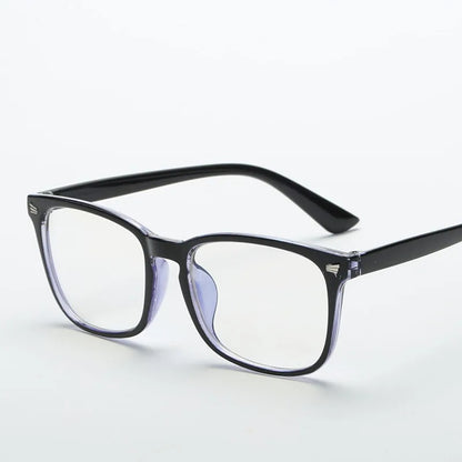 Fashion Square Blue Light Blocking Glasses for Men & Women – Full Frame Computer Eyewear