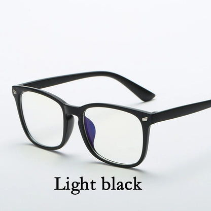 Fashion Square Blue Light Blocking Glasses for Men & Women – Full Frame Computer Eyewear