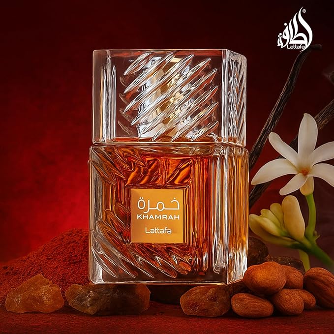 Lattafa Khamrah Eau de Parfum 100ml | Unisex Long-Lasting Warm Spicy Fragrance