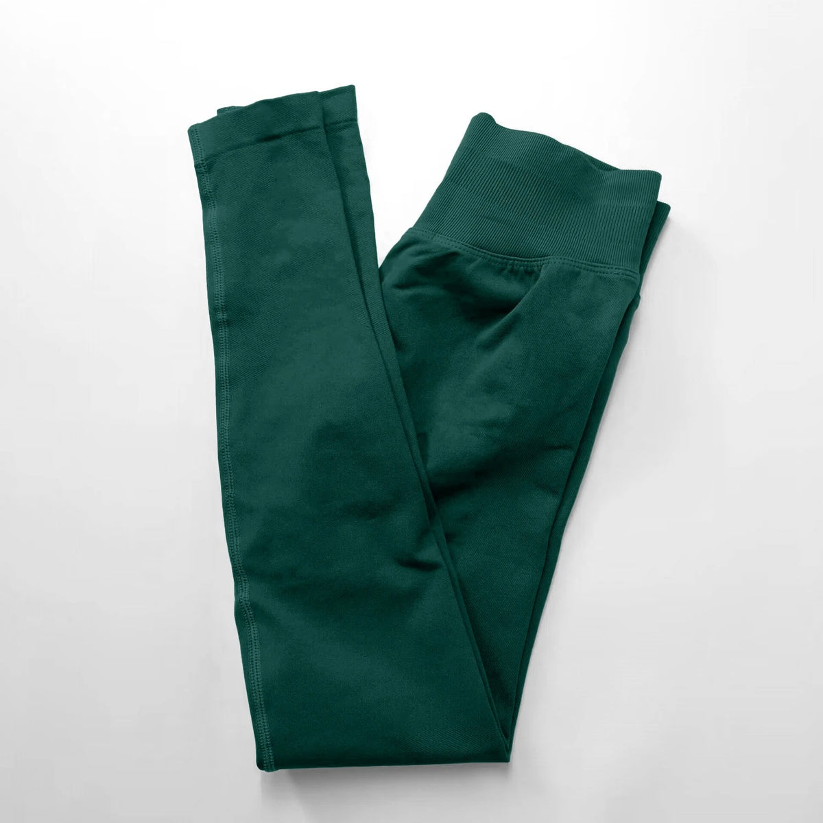 Women's Seamless Ribbed Yoga Leggings – High Waist Stretch Workout Pants