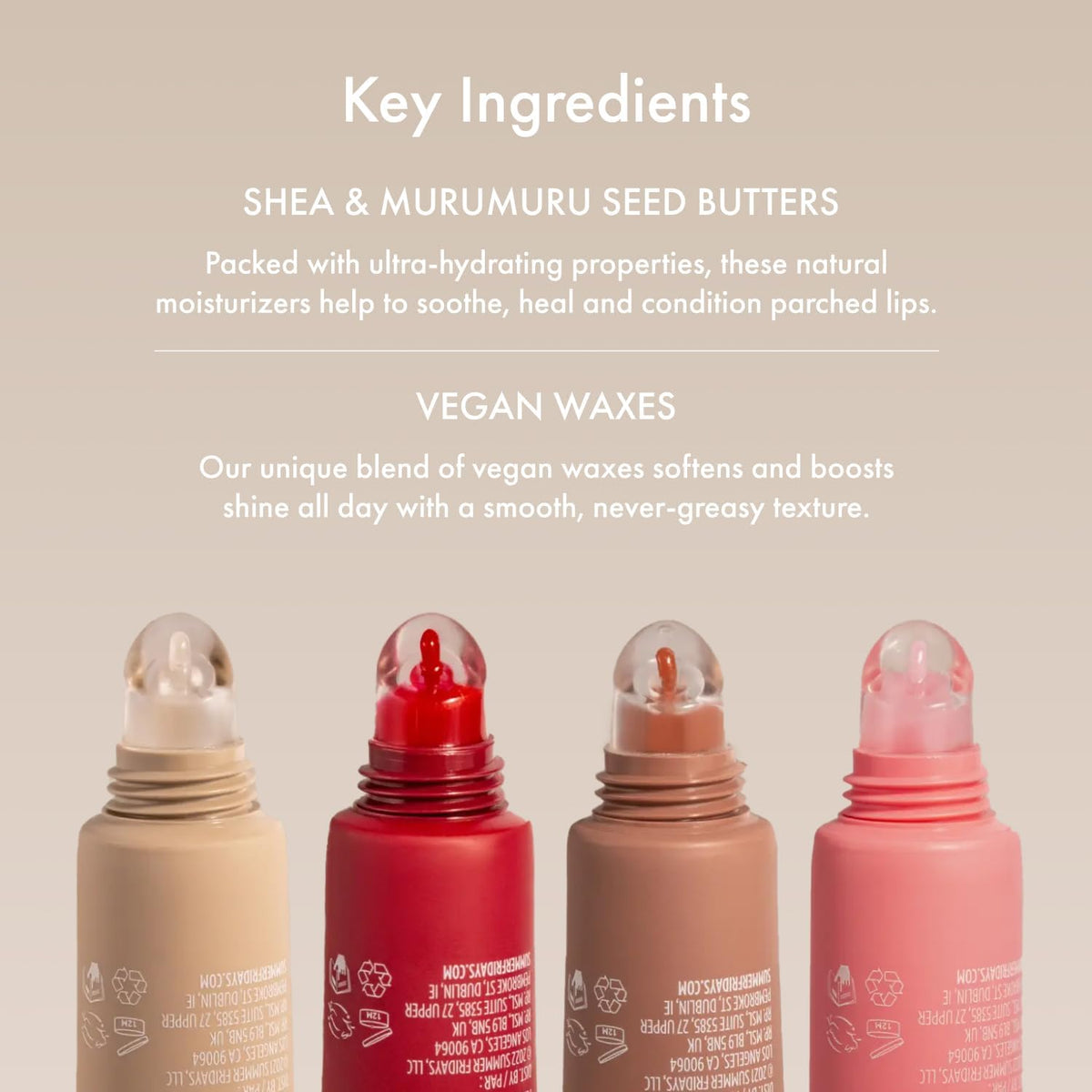 Summer Fridays Lip Butter Balm – Pink Sugar – Hydrating Lip Gloss & Lip Balm – Sheer Color & High Shine – 0.5 oz