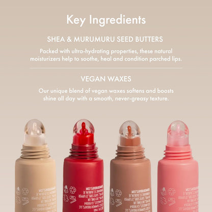 Summer Fridays Lip Butter Balm – Pink Sugar – Hydrating Lip Gloss & Lip Balm – Sheer Color & High Shine – 0.5 oz