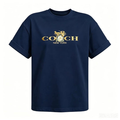 Men's & Women's Casual Printed O-Neck Short Sleeve T-Shirt