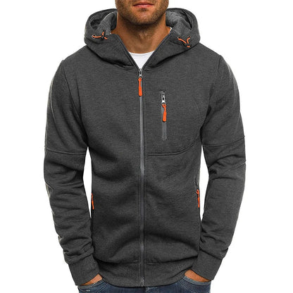 Fleece Hooded Zip-Up Jacket