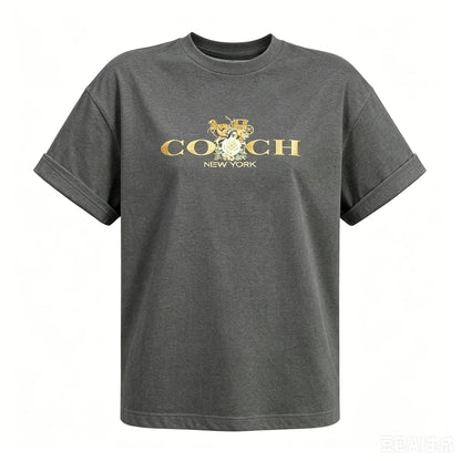 Men's & Women's Casual Printed O-Neck Short Sleeve T-Shirt