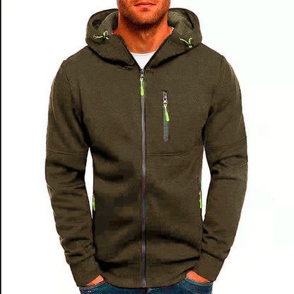 Fleece Hooded Zip-Up Jacket