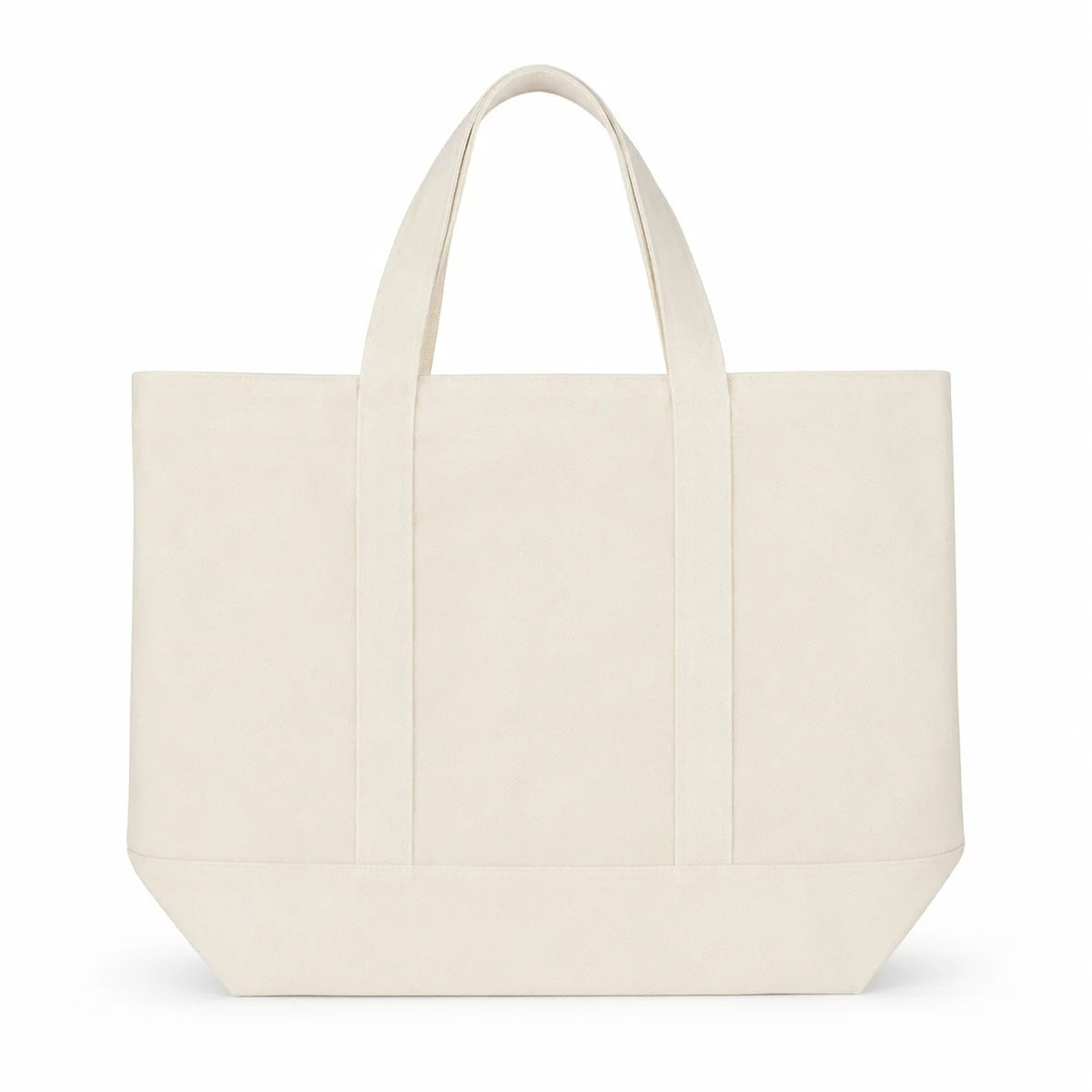 Colorblock Canvas Tote Bag