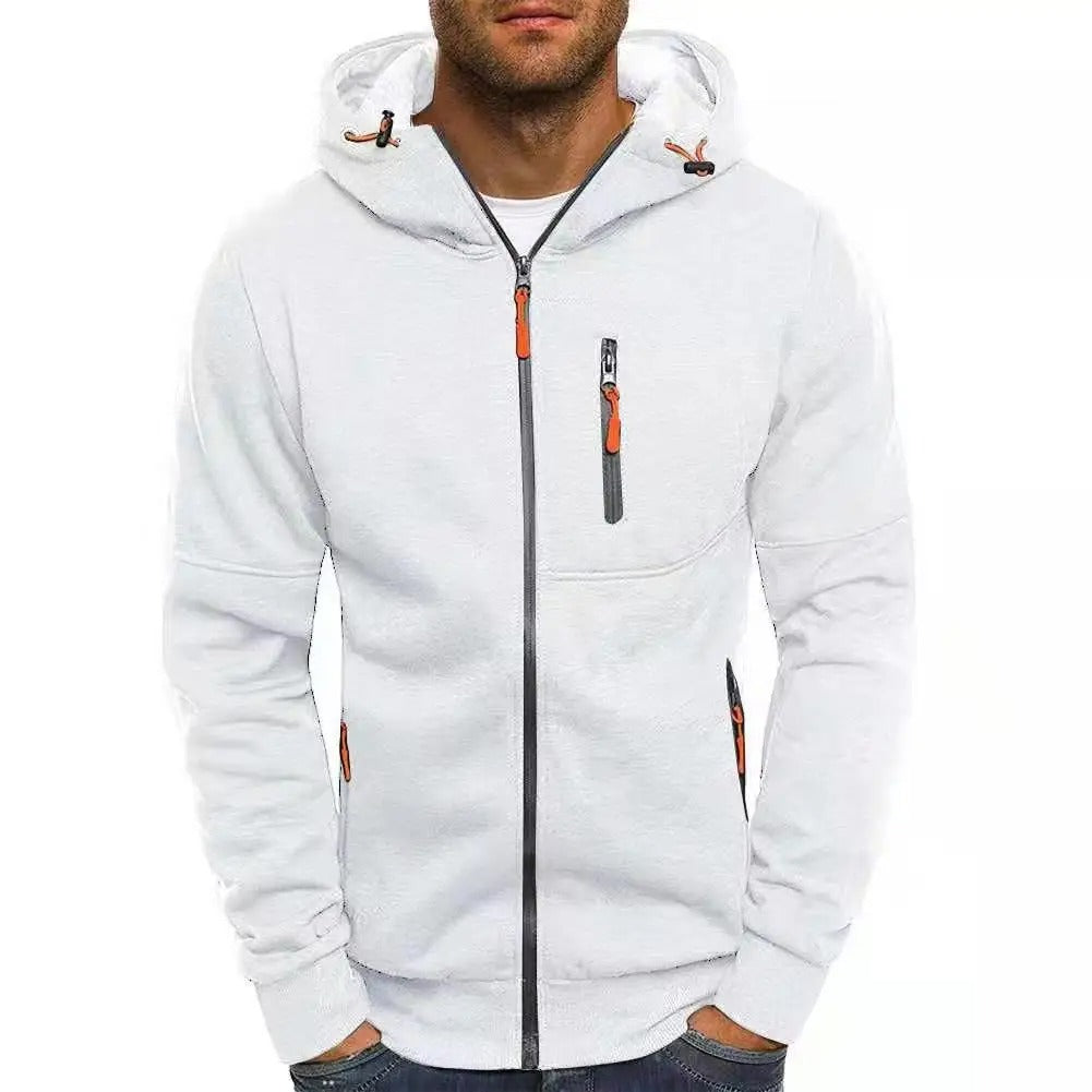 Fleece Hooded Zip-Up Jacket
