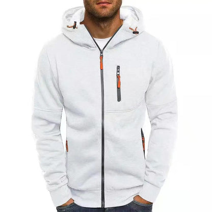 Fleece Hooded Zip-Up Jacket