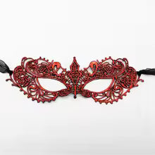 Elegant Lace Masquerade Mask – Vintage Venetian Eye Mask for Halloween & Costume Parties