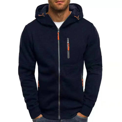 Fleece Hooded Zip-Up Jacket