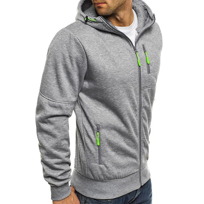 Fleece Hooded Zip-Up Jacket