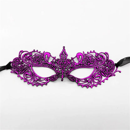 Elegant Lace Masquerade Mask – Vintage Venetian Eye Mask for Halloween & Costume Parties