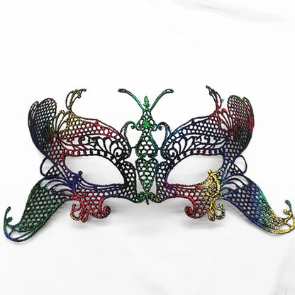 Elegant Lace Masquerade Mask – Vintage Venetian Eye Mask for Halloween & Costume Parties