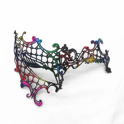 Elegant Lace Masquerade Mask – Vintage Venetian Eye Mask for Halloween & Costume Parties