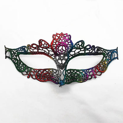 Elegant Lace Masquerade Mask – Vintage Venetian Eye Mask for Halloween & Costume Parties
