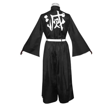 Anime Cosplay Costume Set – Muichiro Tokito Inspired Uniform with Wig