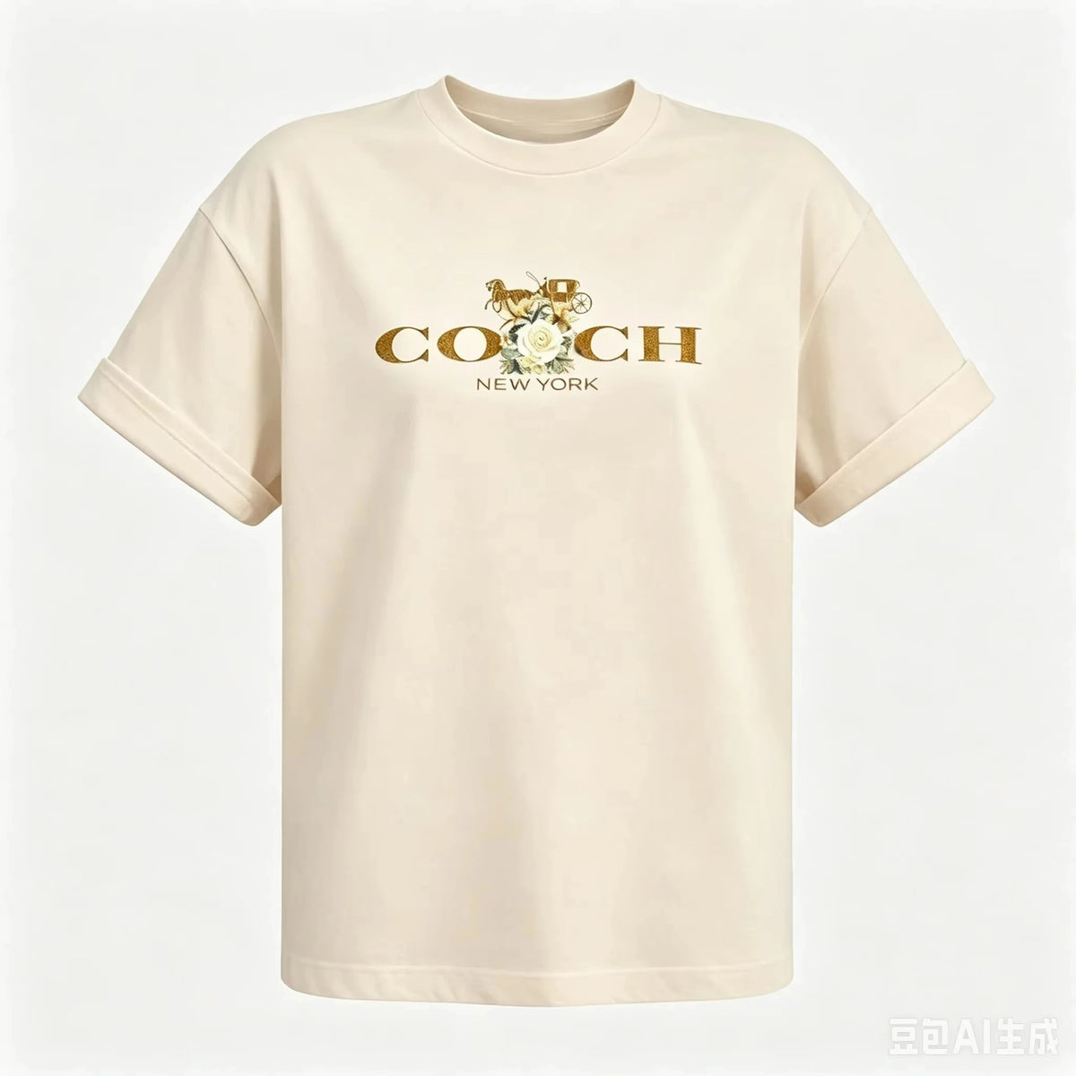 Men's & Women's Casual Printed O-Neck Short Sleeve T-Shirt