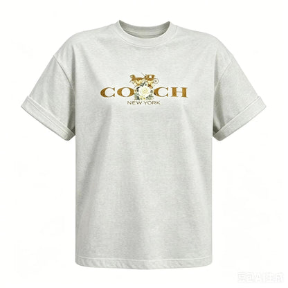 Men's & Women's Casual Printed O-Neck Short Sleeve T-Shirt