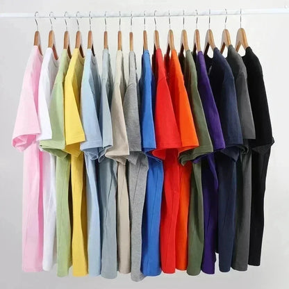Men's & Women's Casual Printed O-Neck Short Sleeve T-Shirt