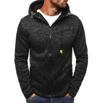 Fleece Hooded Zip-Up Jacket