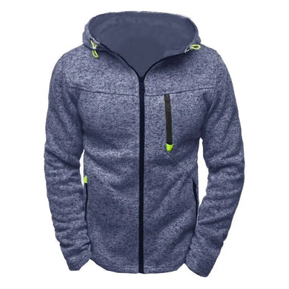 Fleece Hooded Zip-Up Jacket