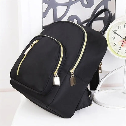 Women's Mini Backpack Purse – Fashion Travel Daypack Shoulder Bag, Black