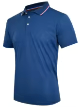 Men's Premium Solid Color Polo Shirt – Short Sleeve Cotton Blend Casual Golf & Business T-Shirt