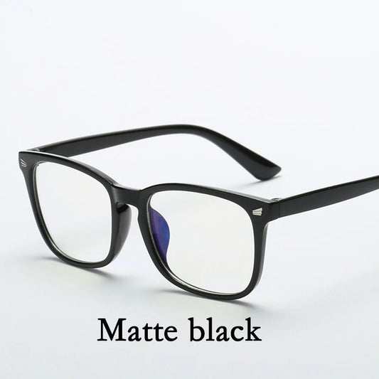 Fashion Square Blue Light Blocking Glasses for Men & Women – Full Frame Computer Eyewear