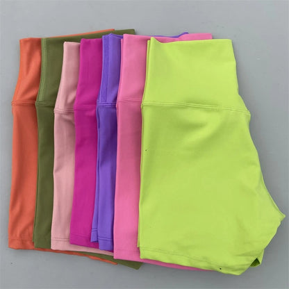 Women’s High Waist Gym & Workout Shorts – Stretchy Activewear