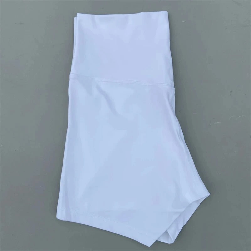 Women’s High Waist Gym & Workout Shorts – Stretchy Activewear