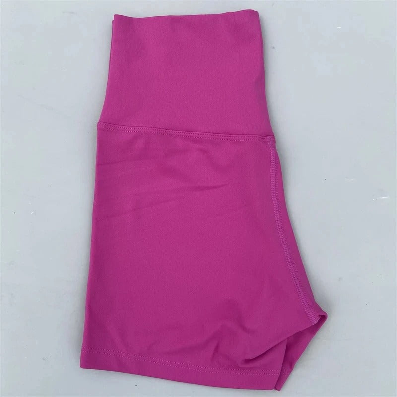 Women’s High Waist Gym & Workout Shorts – Stretchy Activewear