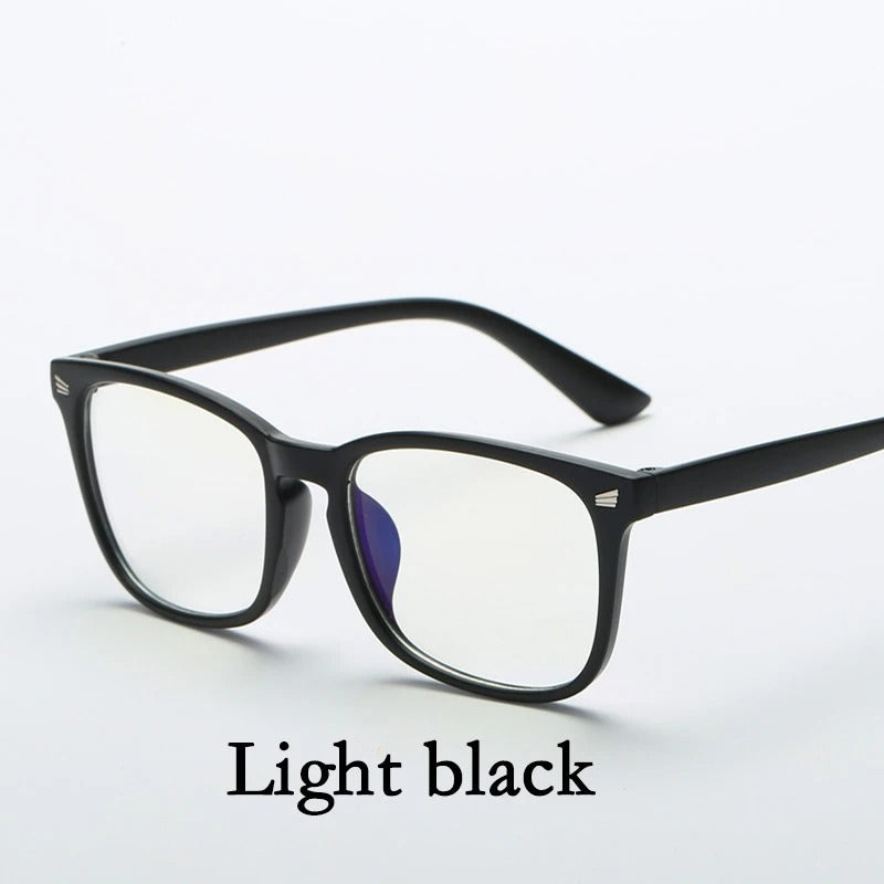 Fashion Square Blue Light Blocking Glasses for Men & Women – Full Frame Computer Eyewear