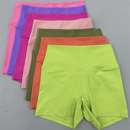 Women’s High Waist Gym & Workout Shorts – Stretchy Activewear